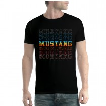 Mustang Mens T-shirt XS-5XL