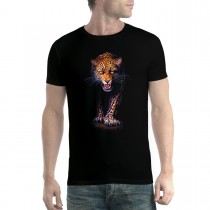 Leopard Panthera Mens T-shirt XS-5XL