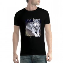 Wolf Portrait Mens T-shirt XS-5XL