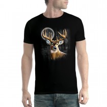 Whitetail Deer Hunting Men T-shirt XS-5XL New