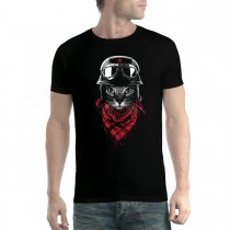 Biker Cat Men T-shirt XS-5XL New