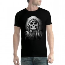 Tribal Chief American Indian Men T-shirt XS-5XL New
