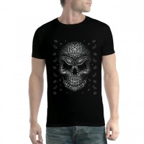 Bandana Skull Tattoo Mens T-shirt XS-5XL