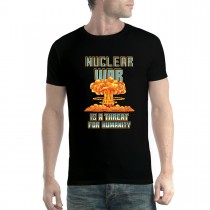 Nuclear War Atomic Bomb Stop War Mens T-shirt XS-5XL
