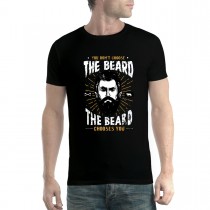 The Beard Hipster Chosen One Moustache Mens T-shirt XS-5XL