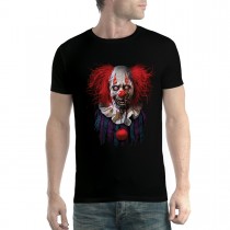 Zombie Clown Jester Mens T-shirt XS-5XL