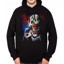 Joker Clown Face Mens Hoodie S-3XL