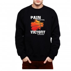 Basketball Victory Forever No Pain Mens Sweatshirt S-3XL