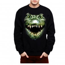 Alligator Face Men Sweatshirt S-3XL New