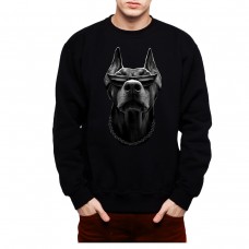 Doberman Face Animals Men Sweatshirt S-3XL New