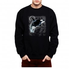 Killer Whale Wild Sea Animals Men Sweatshirt S-3XL New