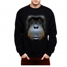 Orangutan Face Animals Men Sweatshirt S-3XL New