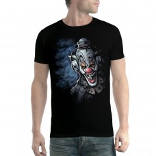 Clown Headphones Funny Men T-shirt XS-5XL New