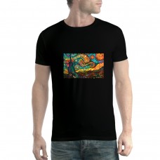 Starry Night Painting Cubism Men T-shirt XS-5XL New