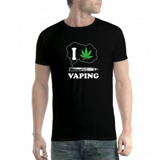 I Love Vaping Cannabis Marijuana Men T-shirt XS-5XL New