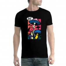 Magic Mushrooms Comic Book Mens T-shirt XS-5XL