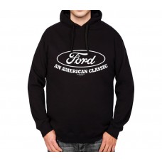 Ford Mustang Logo American Classic Mens Hoodie S-3XL