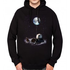Otter Space Galaxy Earth Mens Hoodie S-3XL