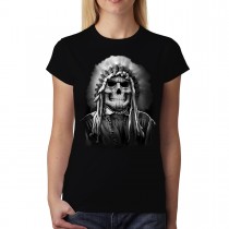 Tribal Chief American Indian Women T-shirt M-3XL New