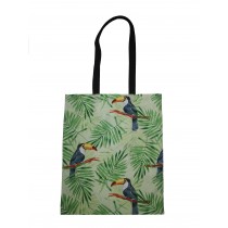 Handmade Eco Shopping Bag Grocery Reusable Design Toucan
