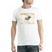 Brown Moose Vintage Men T-shirt XS-5XL New