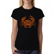 Crab Sea Ocean Womens T-shirt XS-3XL