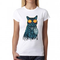 Cat Mouse No Dogs Womens T-shirt XS-3XL