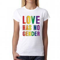 Love Has No Gender LGBT Womens T-shirt XS-3XL