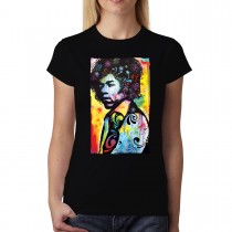 Hendrix Colourful Women T-shirt XS-2XL New