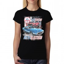 Ford Shelby GT350 Muscle Car Womens T-shirt XS-3XL