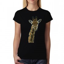 Giraffe Africa Womens T-shirt XS-3XL