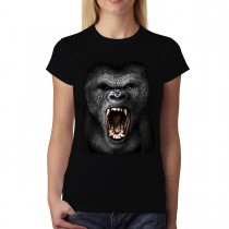 Gorilla Silverback Womens T-shirt XS-3XL