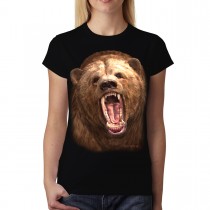 Grizzly Bear Womens T-shirt M-3XL