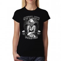 Marilyn Monroe Motorbike Women T-shirt XS-3XL