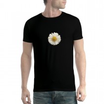 White Daisy 3D Flower Men T-shirt XS-5XL New