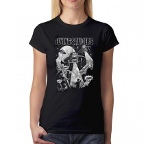 UFO Saucer Alien War Women's T-shirt XS-3XL