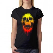 Skull Graffiti Death Women's T-shirt XS-3XL