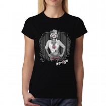 Marilyn Monroe Cowgirl Hat Women T-shirt XS-3XL