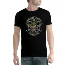 Special Forces Military Skull Mens T-shirt XS-5XL