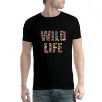 Wild Life Animals Mens T-shirt XS-5XL