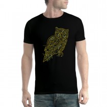 Electric Owl Mens T-shirt XS-5XL