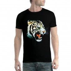 White Tiger Mens T-shirt XS-5XL