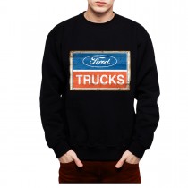 Ford Truck Logo Classic Mens Sweatshirt S-3XL