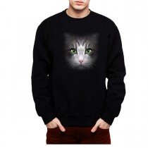 Cat Face Men Sweatshirt S-3XL New
