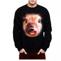 Pig Face Animals Men Sweatshirt S-3XL New