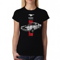 Mustang 50 Years Classic Car Logo Women T-shirt S-3XL New