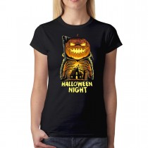 Halloween Trick or Treat Pumpkin Women's T-shirt
