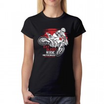 Motocross Motorbike Women's T-shirt