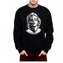 Marilyn Monroe Zombie Men Sweatshirt S-3XL