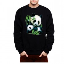 Panda Cub Mens Sweatshirt S-3XL
